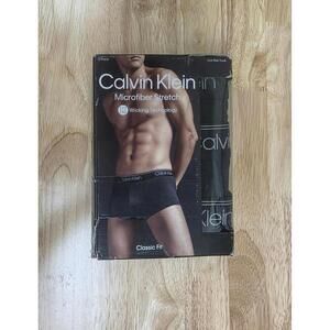 Calvin Klein Microfiber Stretch Multipack Low Rise Trunks XL